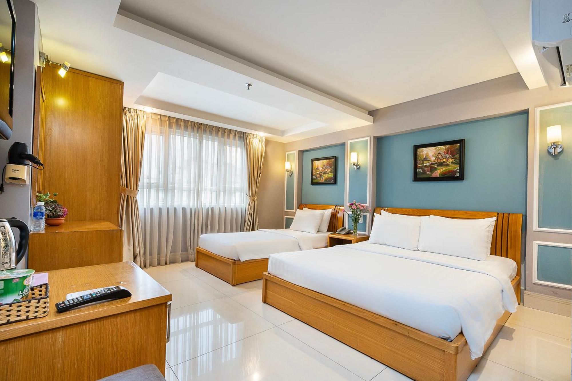 Lucky Star Hotel - Ben Thanh Thành Pho Ho Chí Minh Esterno foto