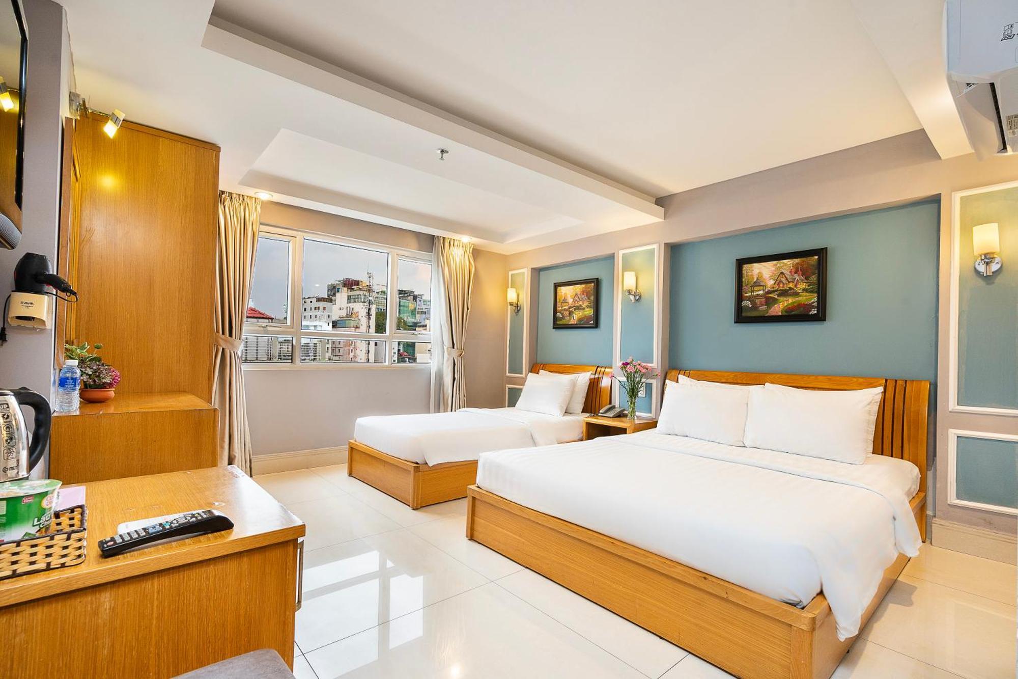 Lucky Star Hotel - Ben Thanh Thành Pho Ho Chí Minh Esterno foto